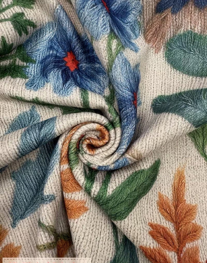 Verolyn botanical garden zip cardigan – view 4