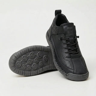 Wide Fit Slip On Sneakers in Black — VerolynBoutique