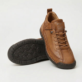 Wide Fit Slip On Sneakers in Camel — VerolynBoutique