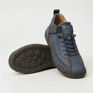 Wide Fit Slip On Sneakers in Denim Blue — VerolynBoutique