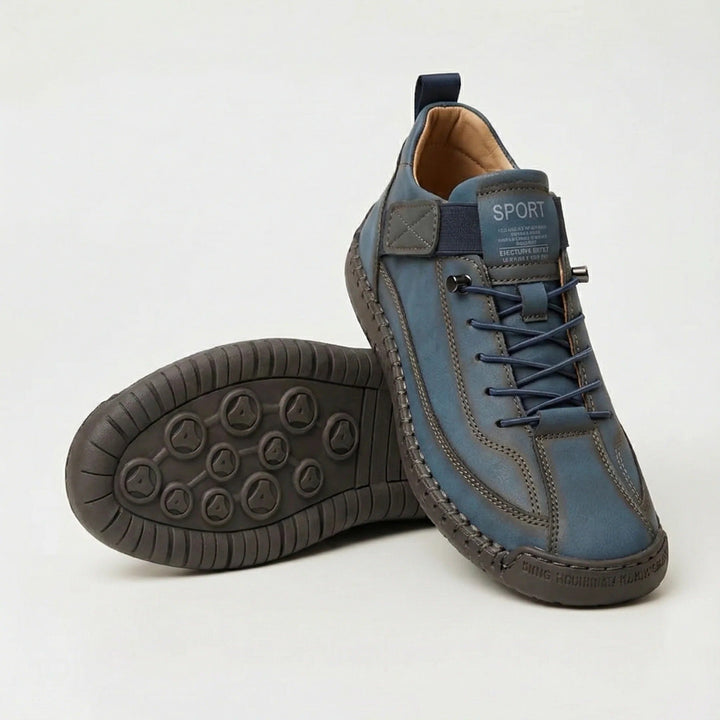 Wide Fit Slip On Sneakers in Denim Blue — VerolynBoutique