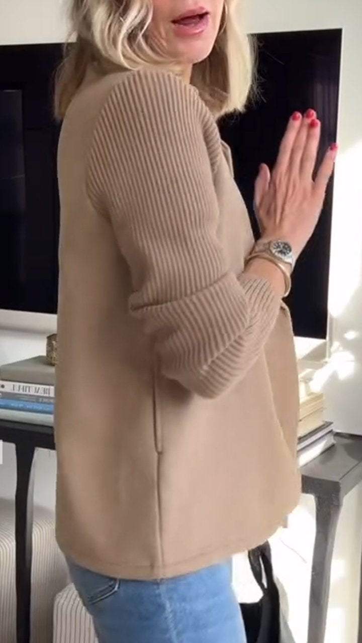 Verolyn - Knit Blazer Coat