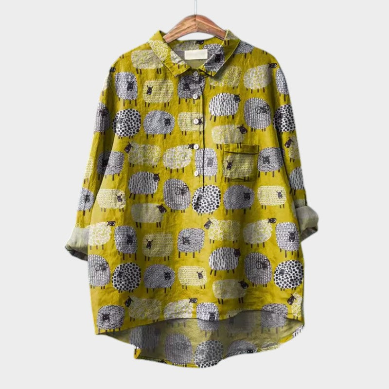 Verolyn - Relaxed Printed Blouse