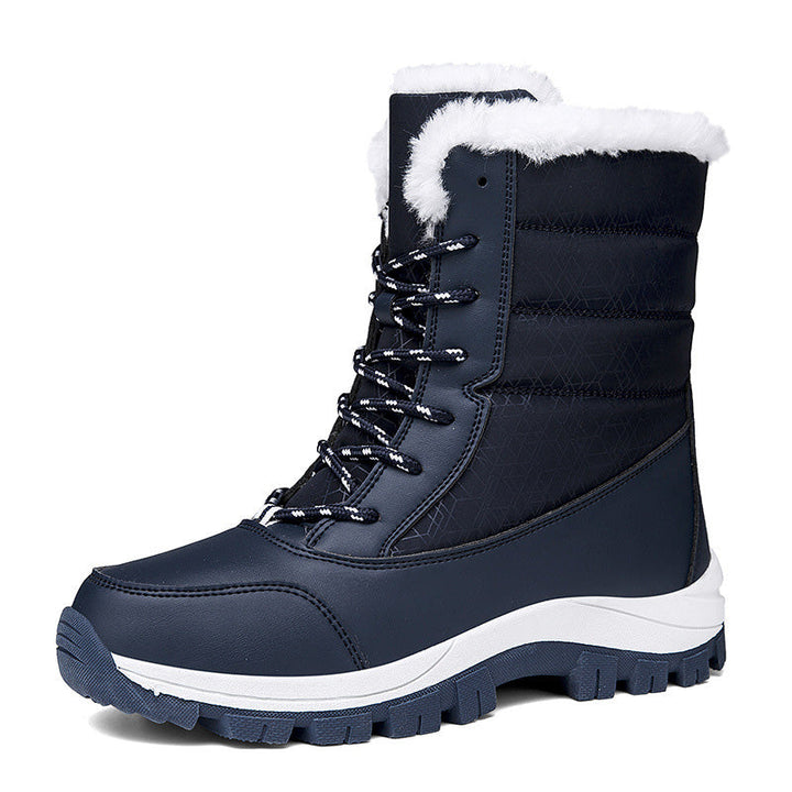 Verolyn waterproof insulated snow boots in blue